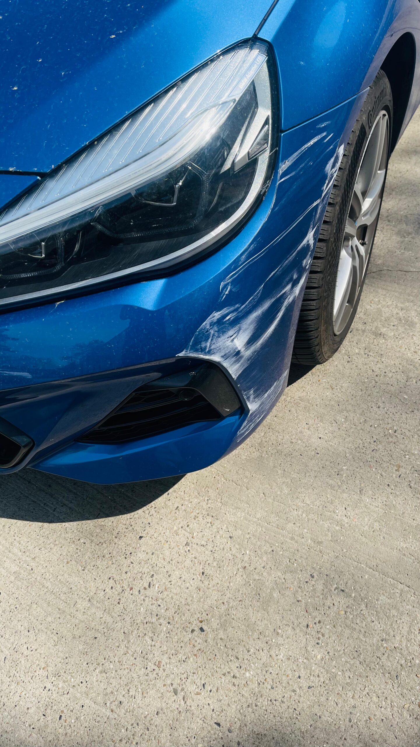 Auto mit Frontschaden – Gutachtenaufnahme BMW in 14741 Bestensee