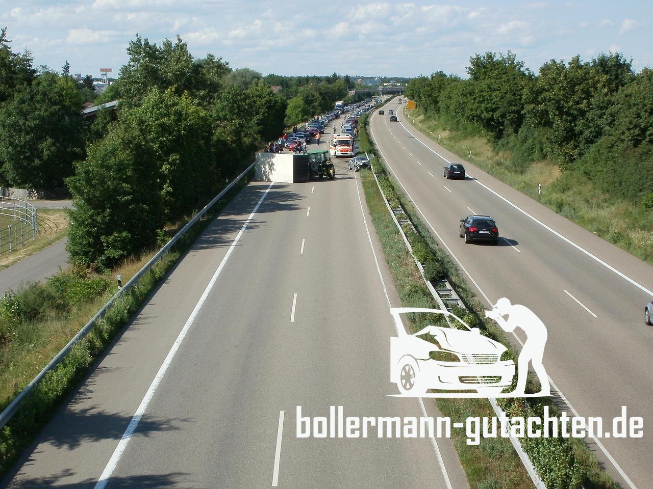 Mein Einsatzgebiet - A10 Vollsperrung nach einem Unfall