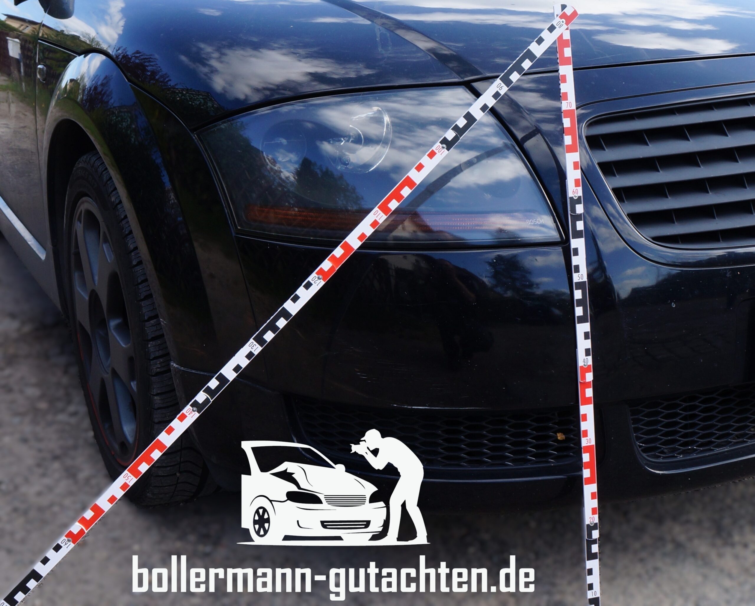 Kfz-Gutachter selbst wählen? Audi TT Unfallgutachten wird erstellt